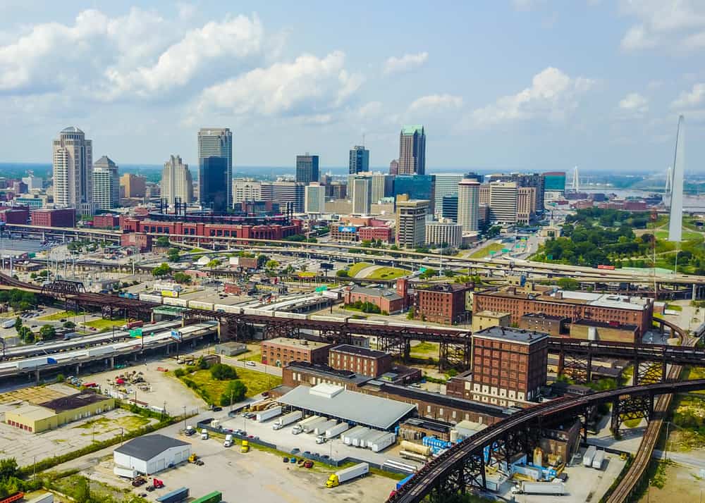 St. Louis panoramic view