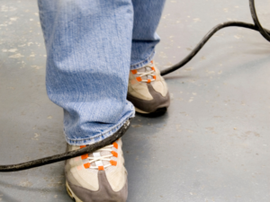 loose cable hazard