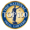 2025 Top 100 trail lawyers award
